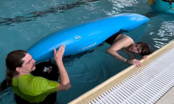 Kayaking Skills Clinic in the Pool