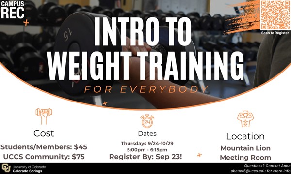 Intro to Weight Training for Everybody