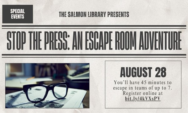 learn About Stop the Press: Escape Room Adventure
