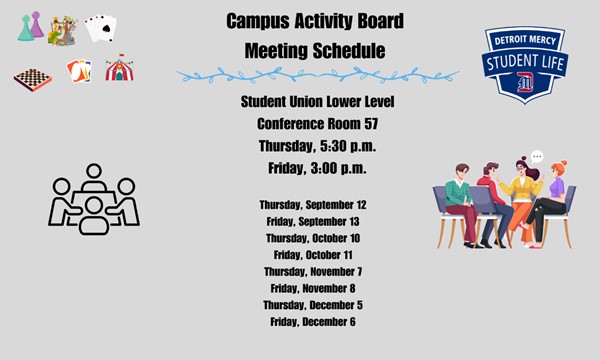 Campus Activity Board Meetings - Thu, Oct. 10
