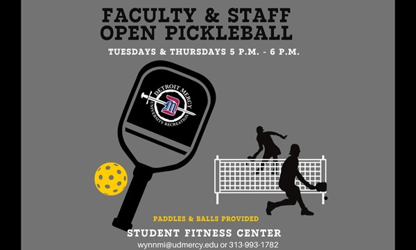 Faculty & Staff Open Pickleball - Mon, May. 06