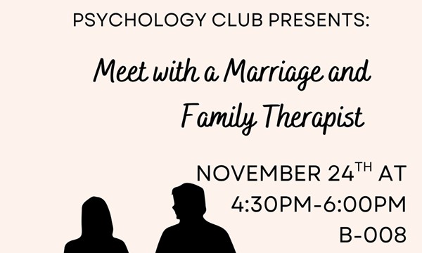 Meet a Marriage and Family Therapist  