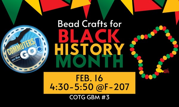 Bead Crafts for Black History Month with COTG GBM#4