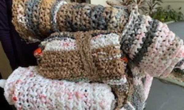***Virtual*** Crocheting Sustainable Mats for the Homeless
