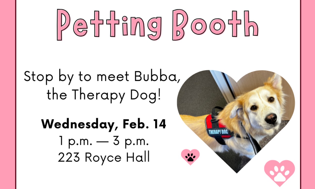 Petting Booth starting at Feb. 14, 2024 at 1:00 pm