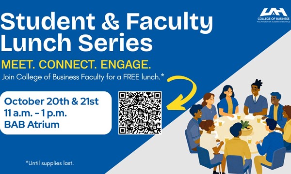 learn About Student-Faculty Lunch Series