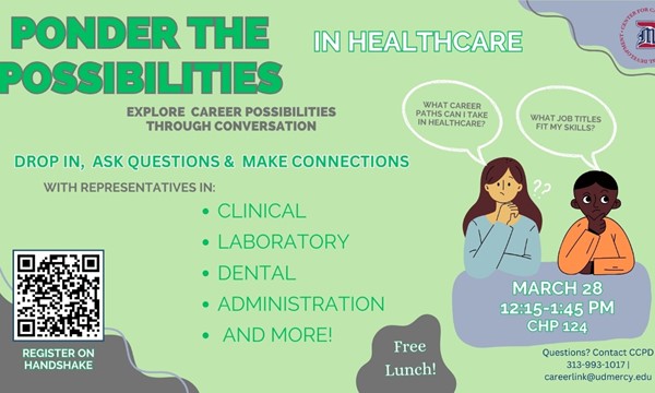 Ponder the Possibilities: Healthcare - Thu, Mar. 28