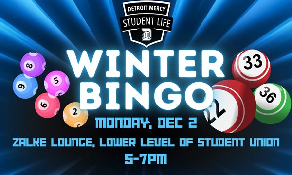 Winter Bingo - Mon, Dec. 02