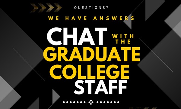 Virtual Chat with the Graduate College: 9/9/25