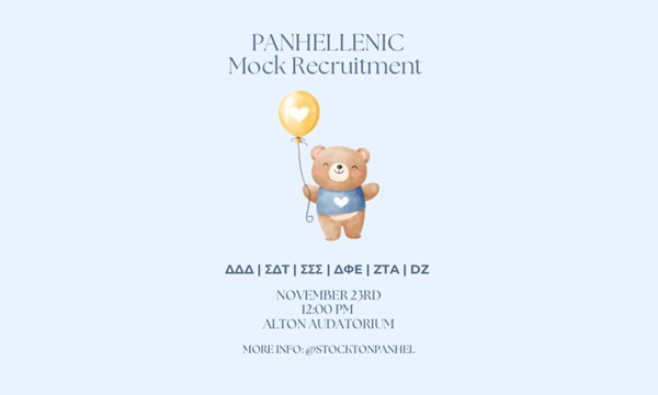 Panhellenic Mock Recruitment 