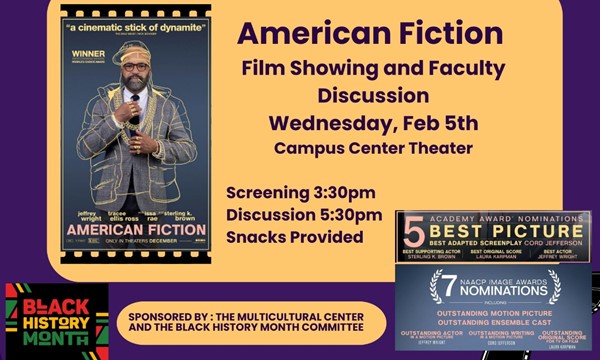 American Fiction Showing - Osprey Film/Theater Festival