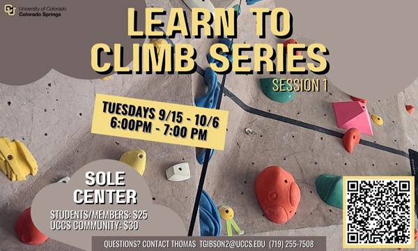 Learn to Climb Series (Session 1)