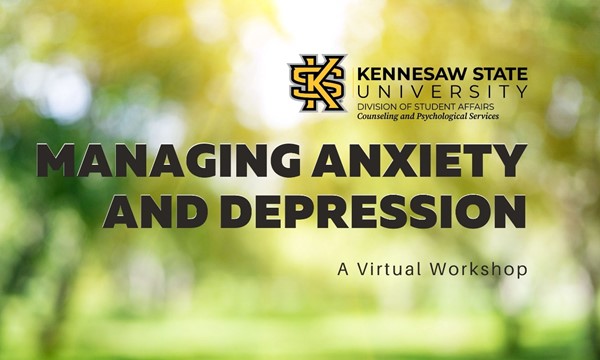 Managing Anxiety and Depression - Virtual Workshop