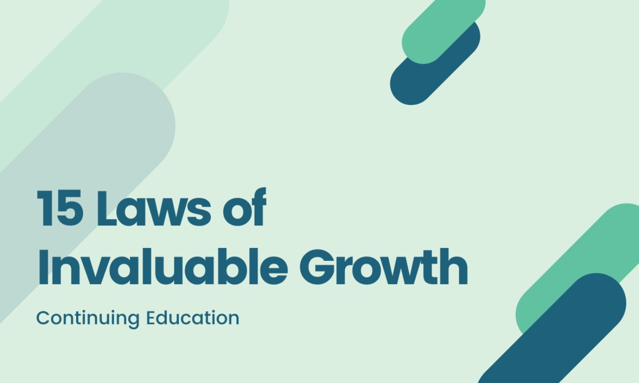15 Laws of Invaluable Growth starting at Jun. 16, 2022 at 8:30 am