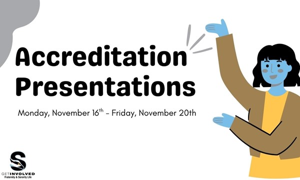 Accreditation Presentations