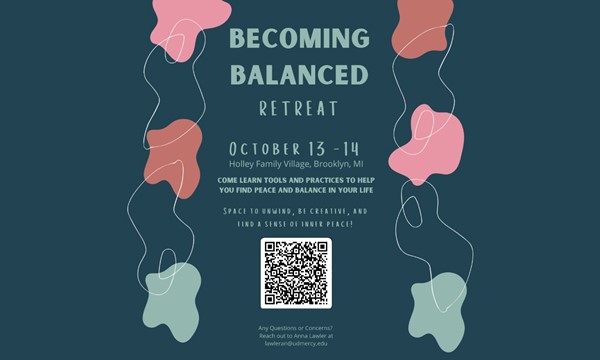 Becoming Balanced Retreat - Fri, Oct. 13