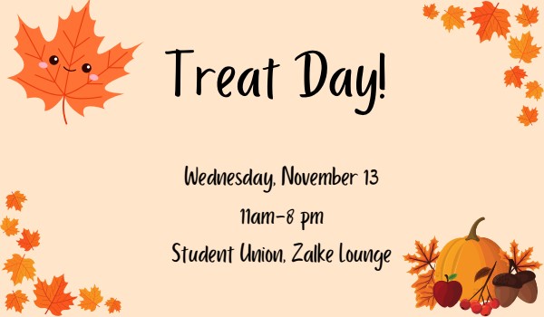 Treat Day ! - Wed, Nov. 13