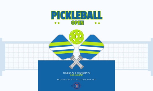 Open Pickleball - Thu, Oct. 10